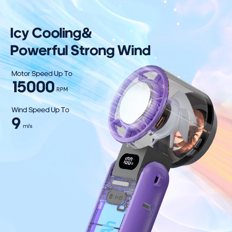 ventilador portátil plegable para exteriores